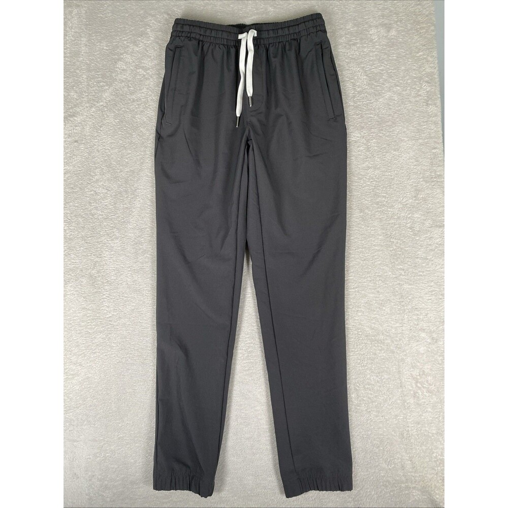 Cove USA Jogger Pants Men's Small Gray Performance Stretch Tapered Athleisure